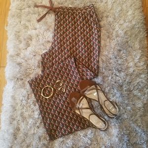 Lord and Taylor Drawstring Pants, Size XL